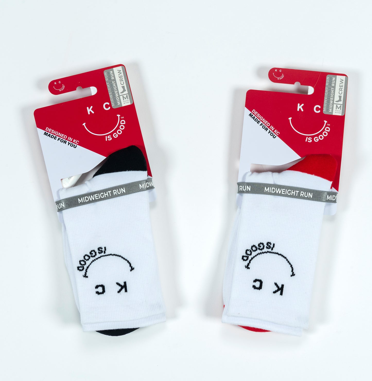 KC is GOOD® Smile Socks