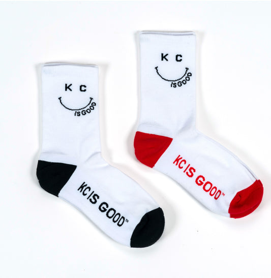 KC is GOOD® Smile Socks